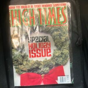Vintage high times magazine special holiday issue 2000
